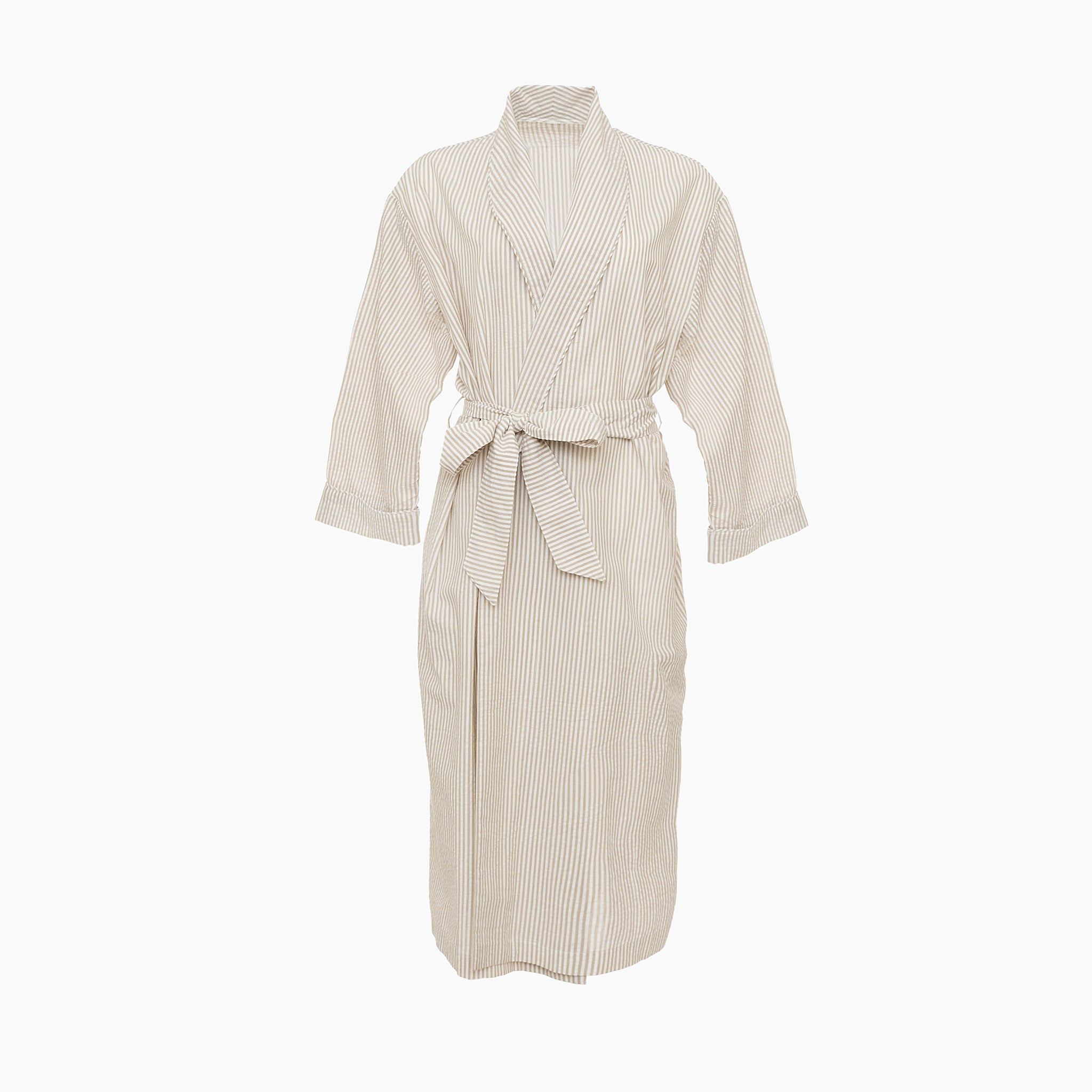 SEERSUCKER UNISEX ROBE - Lenora