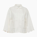 QUILTED BED JACKET - Lenora