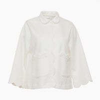 QUILTED BED JACKET - Lenora