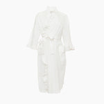 RUFFLE ROBE - Lenora