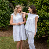 KATY BLUEBELL COTTON NIGHTGOWN - Lenora