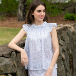 KATY BLUEBELL COTTON PAJAMAS - Lenora