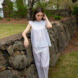 KATY BLUEBELL COTTON PAJAMAS - Lenora