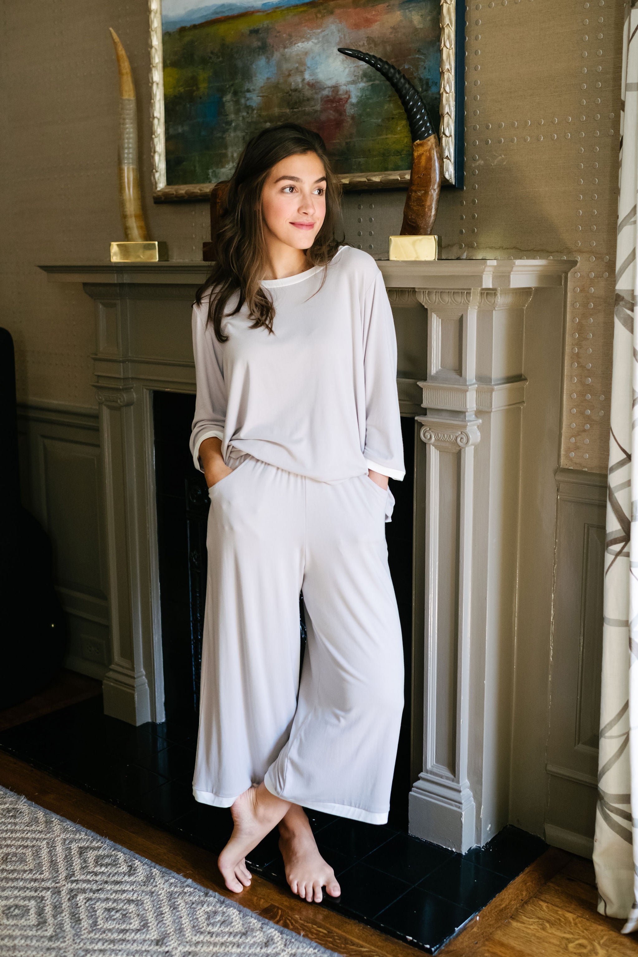 MONTE MODAL KNIT PAJAMAS - Lenora