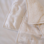 Teddy Bear Sack & Satin Fur Lovie Bundle - Lenora