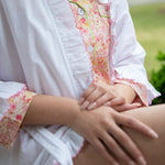 CLASSIC COTTON SHORT PAJAMAS IN PINK LIBERTY - Lenora