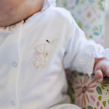 Teddy Bear Footie & Lovie Bundle - Lenora