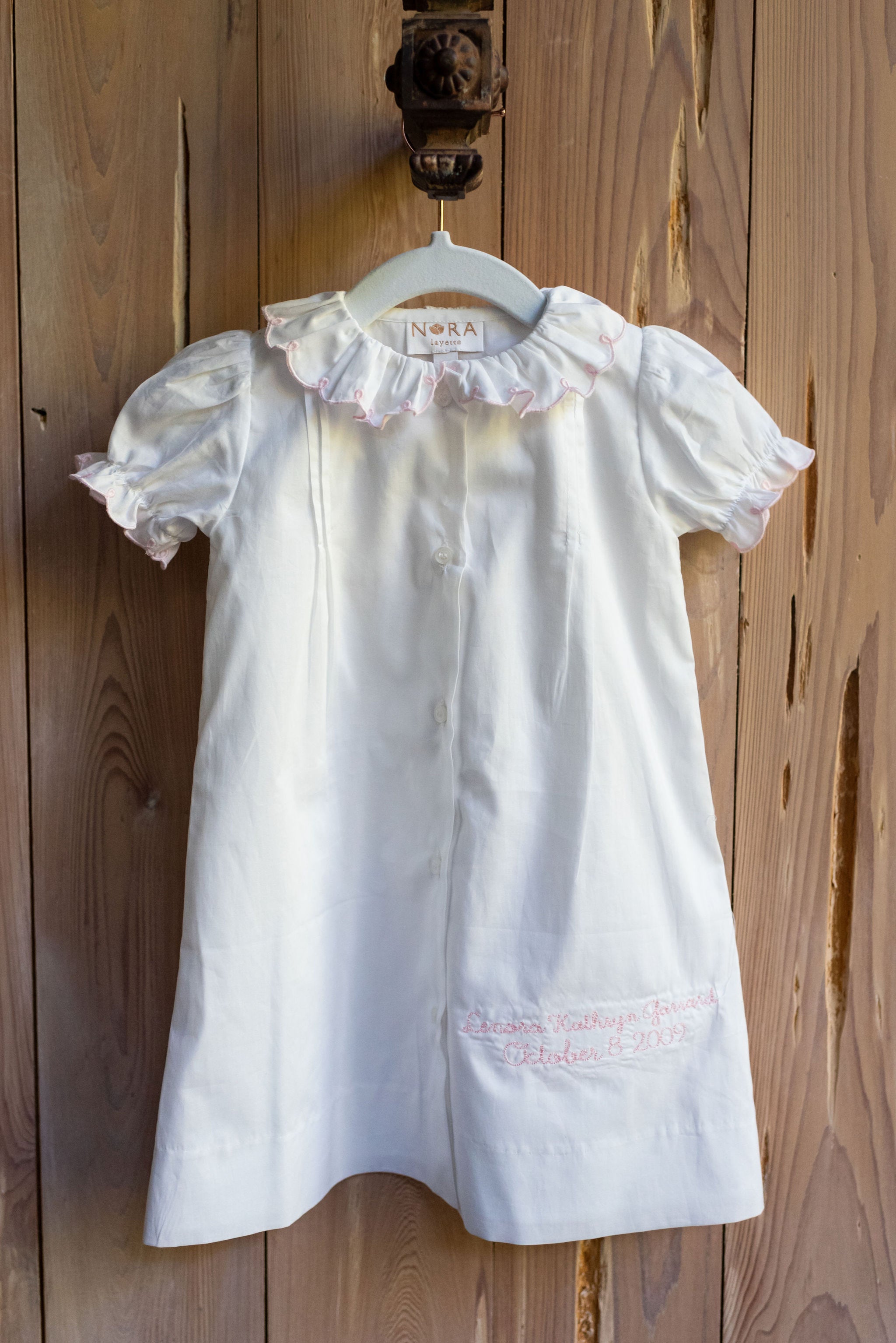 BABY SWIRL COTTON DAYGOWN - Lenora