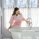 RACHAEL COTTON ROBE - Lenora