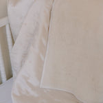 BABY SATIN FUR BLANKET - Lenora