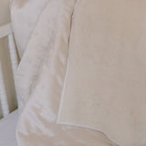 BABY SATIN FUR BLANKET - Lenora