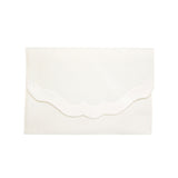 Quilted satin lingerie envelope by Lenora