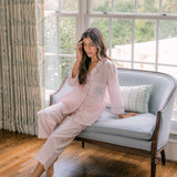 CLASSIC COTTON STRIPED CAPRI PAJAMAS