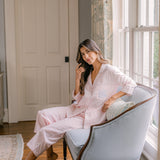 CLASSIC COTTON STRIPED CAPRI PAJAMAS