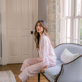 CLASSIC COTTON STRIPED CAPRI PAJAMAS