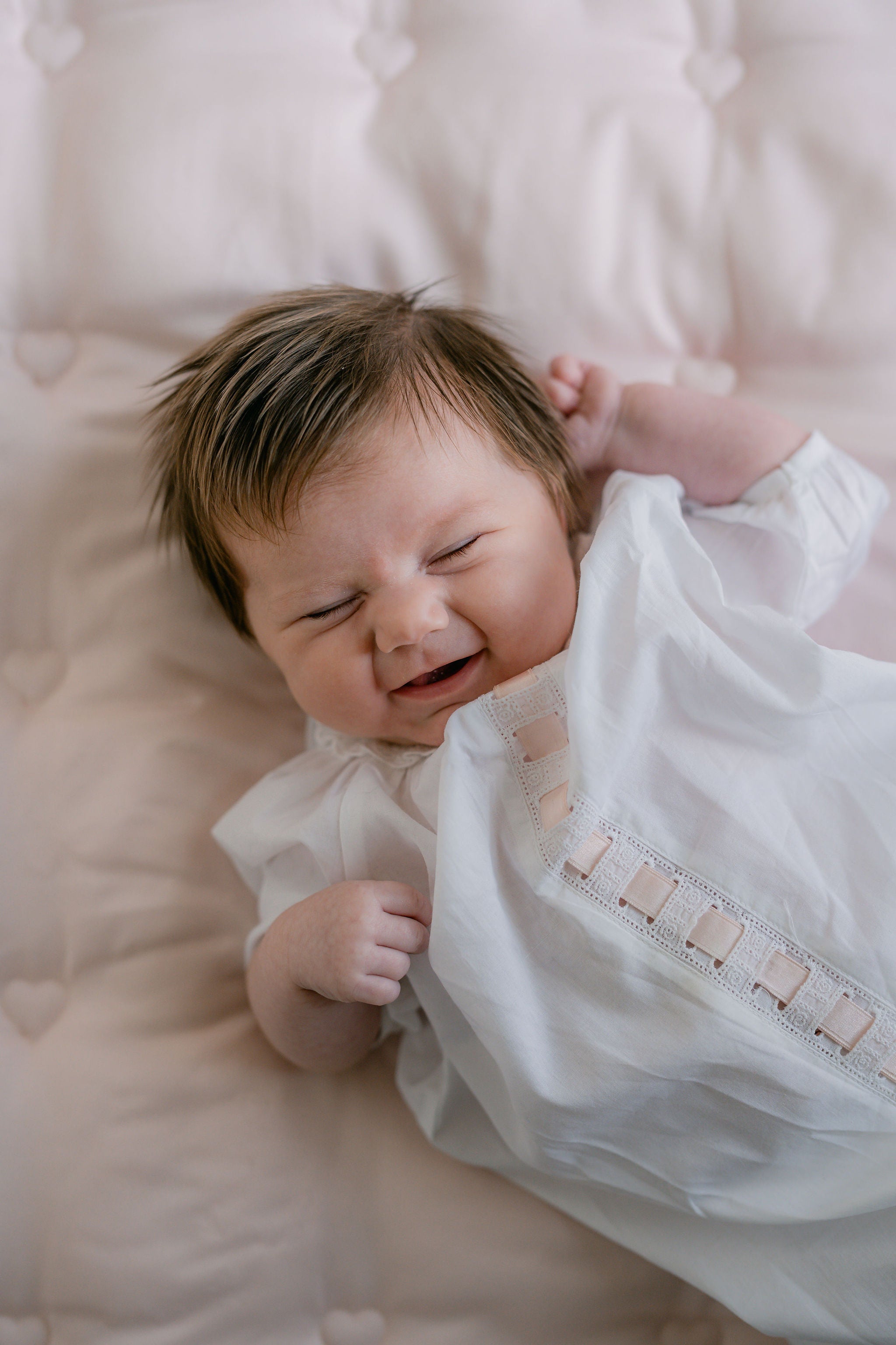 BABY BRANTLEY RIBBON DAYGOWN - Lenora