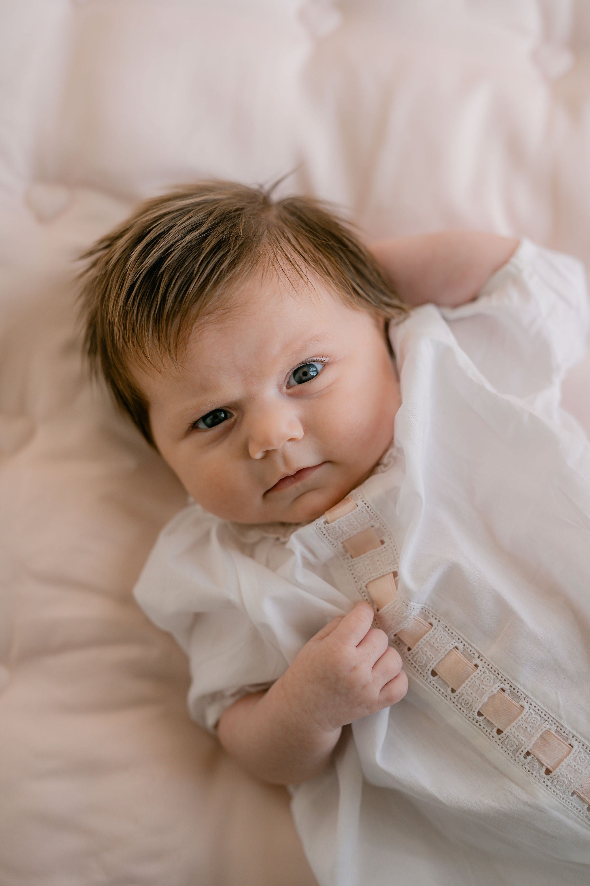 BABY BRANTLEY RIBBON DAYGOWN - Lenora