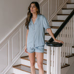 CLASSIC CHLOE SATIN SHORT PAJAMAS - Lenora