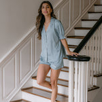 CLASSIC CHLOE SATIN SHORT PAJAMAS - Lenora