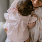 BABY ANN FLUTTER SLEEVE DIAPER SET - Lenora