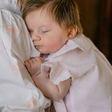 BABY ANN FLUTTER SLEEVE DIAPER SET - Lenora