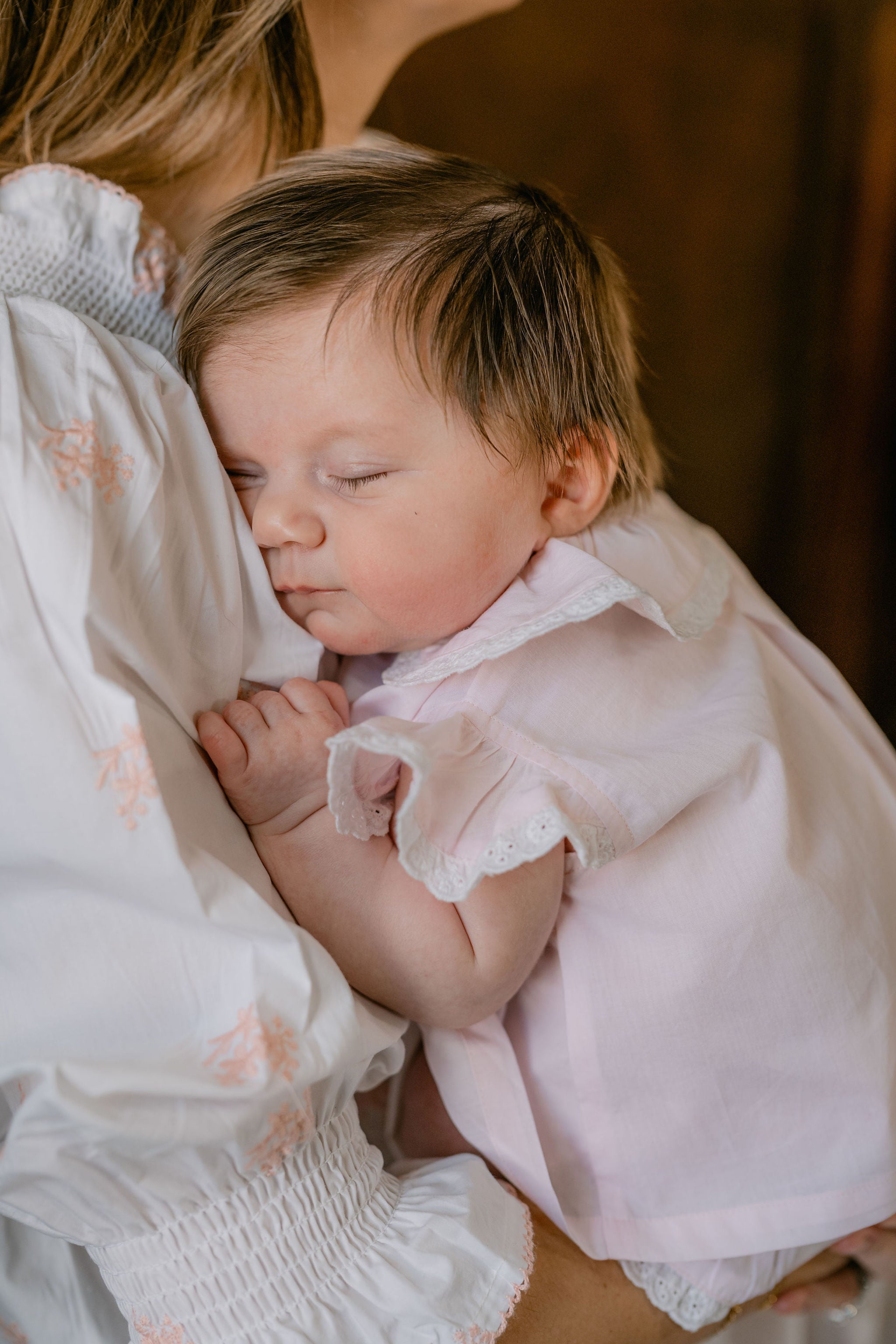 BABY ANN FLUTTER SLEEVE DIAPER SET - Lenora