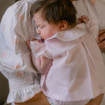 BABY ANN FLUTTER SLEEVE DIAPER SET - Lenora