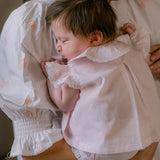 BABY ANN FLUTTER SLEEVE DIAPER SET - Lenora