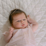 BABY ANN FLUTTER SLEEVE DIAPER SET - Lenora