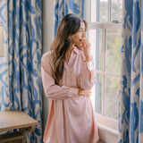 POP OVER CHLOE SATIN NIGHTSHIRT - Lenora