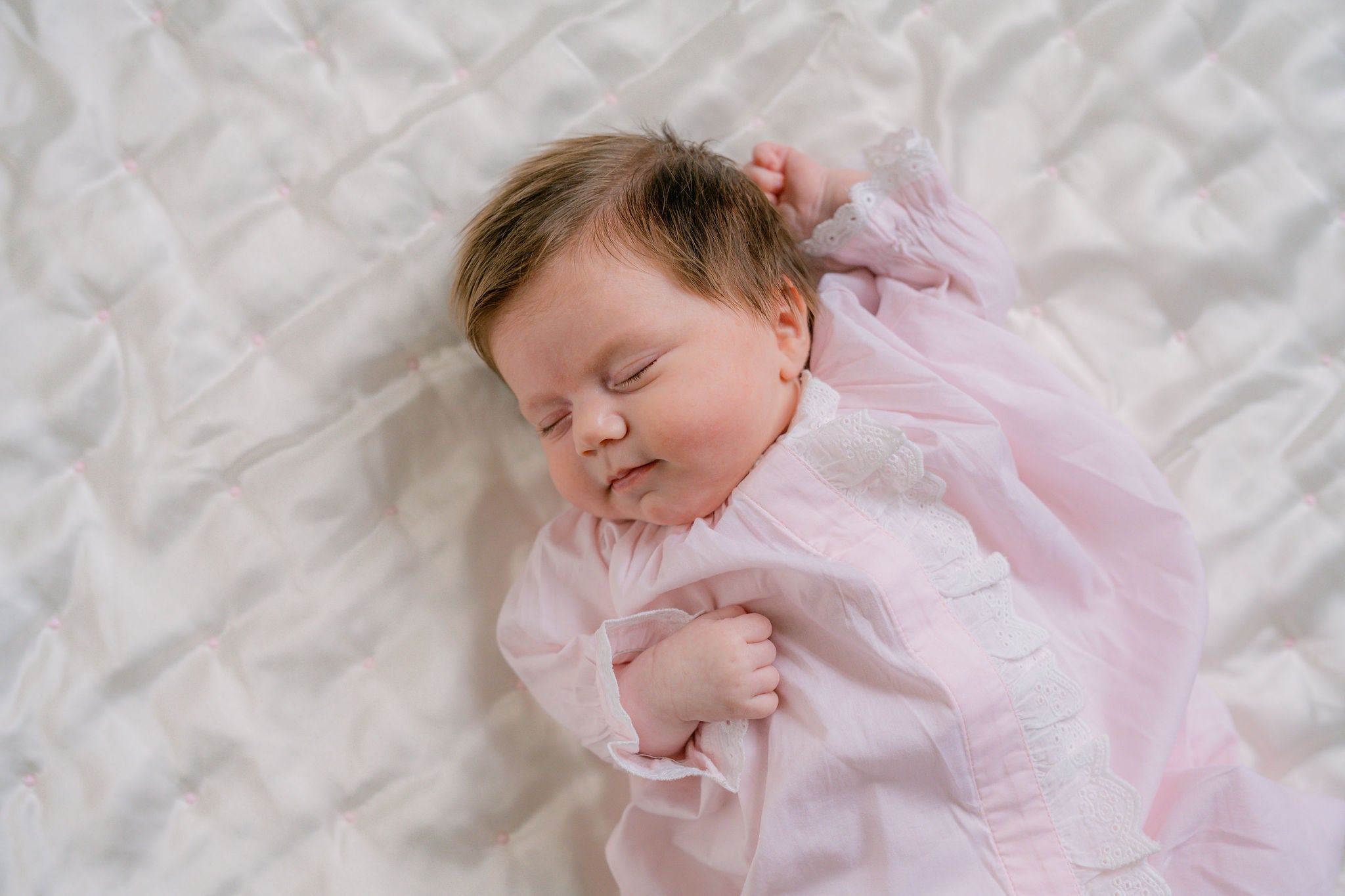 BABY CLASSIC RUFFLE DAYGOWN - Lenora