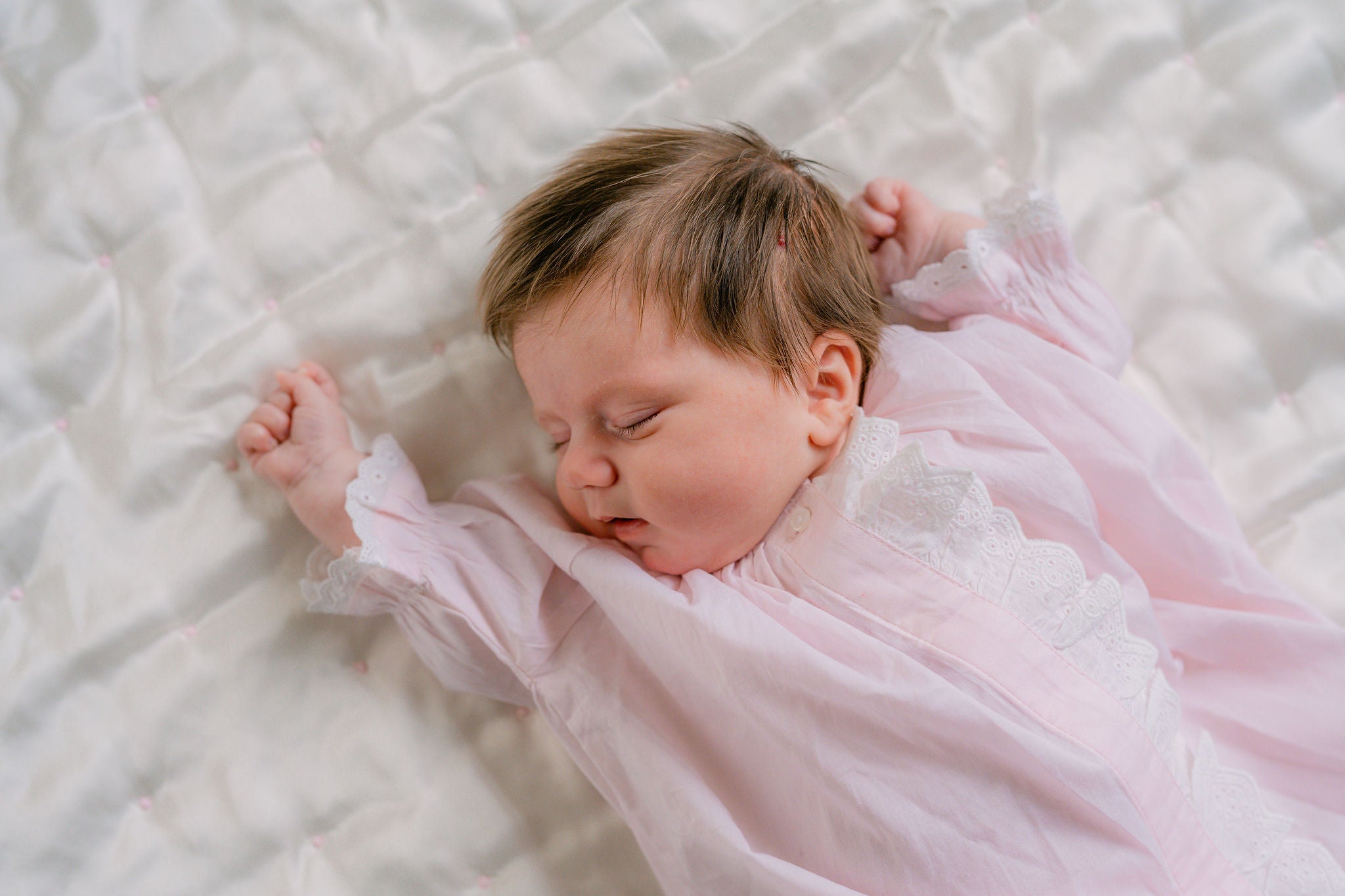 BABY CLASSIC RUFFLE DAYGOWN - Lenora