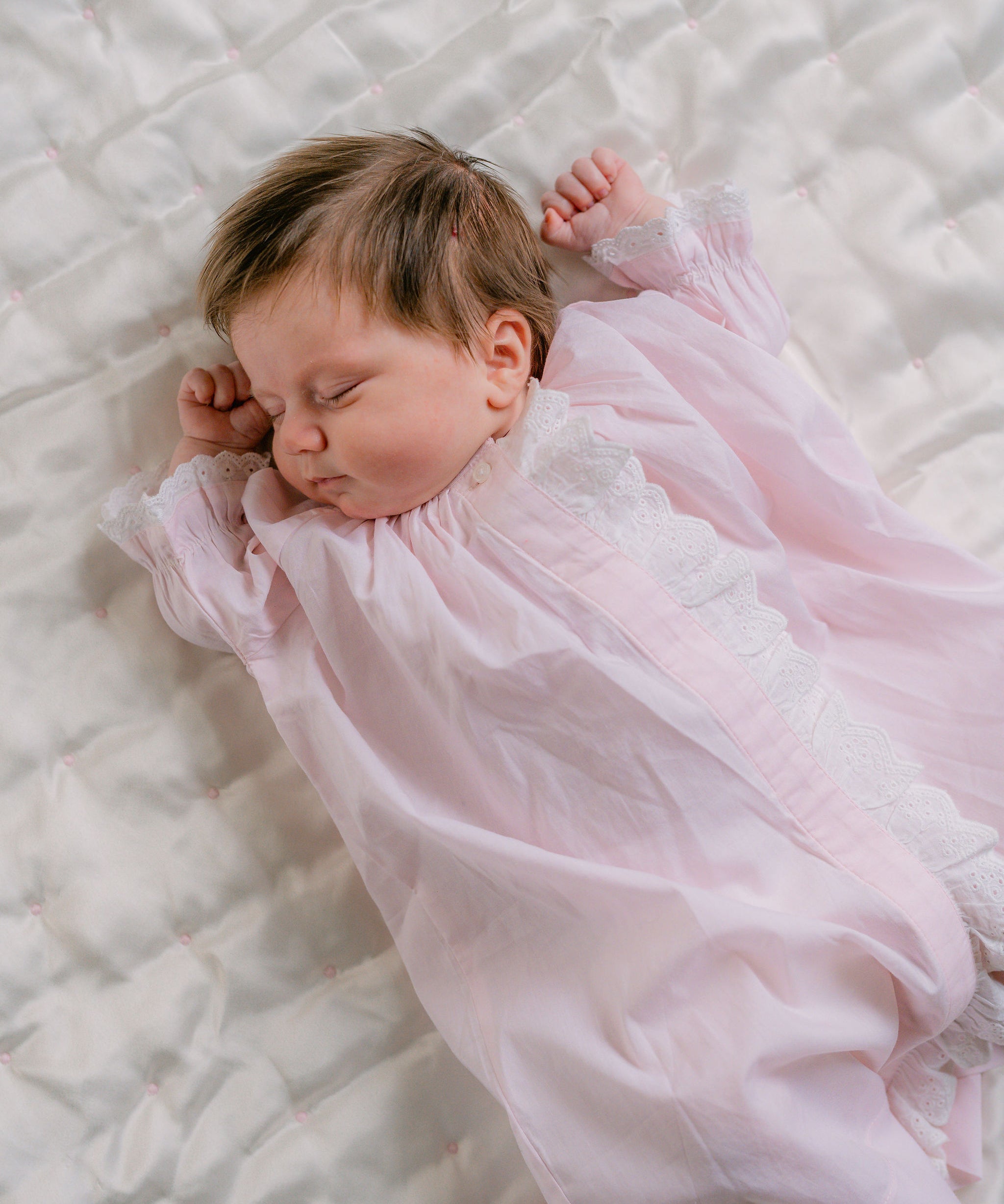 BABY CLASSIC RUFFLE DAYGOWN - Lenora