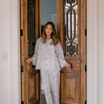 LUCY RUFFLE LONG PAJAMAS - Lenora