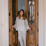 LUCY RUFFLE LONG PAJAMAS - Lenora