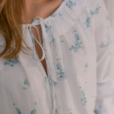 LUCY RUFFLE LONG PAJAMAS - Lenora