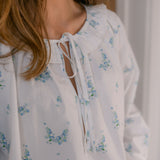 LUCY RUFFLE LONG PAJAMAS - Lenora