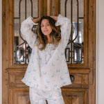 LUCY RUFFLE LONG PAJAMAS - Lenora