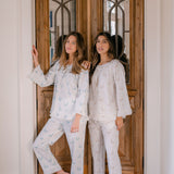 LUCY RUFFLE LONG PAJAMAS - Lenora