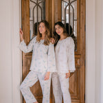 LUCY RUFFLE LONG PAJAMAS - Lenora