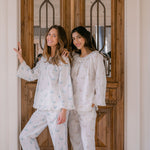 LUCY RUFFLE LONG PAJAMAS - Lenora