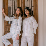 LUCY RUFFLE LONG PAJAMAS - Lenora