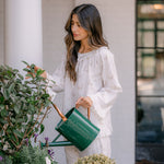 LUCY RUFFLE LONG PAJAMAS - Lenora