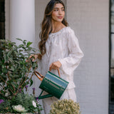 LUCY RUFFLE LONG PAJAMAS