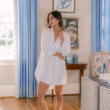 VANDY SCALLOPED NIGHTSHIRT - Lenora