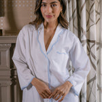 VANDY SCALLOPED NIGHTSHIRT - Lenora
