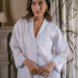 VANDY SCALLOPED NIGHTSHIRT - Lenora