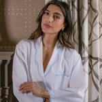 VANDY SCALLOPED NIGHTSHIRT - Lenora