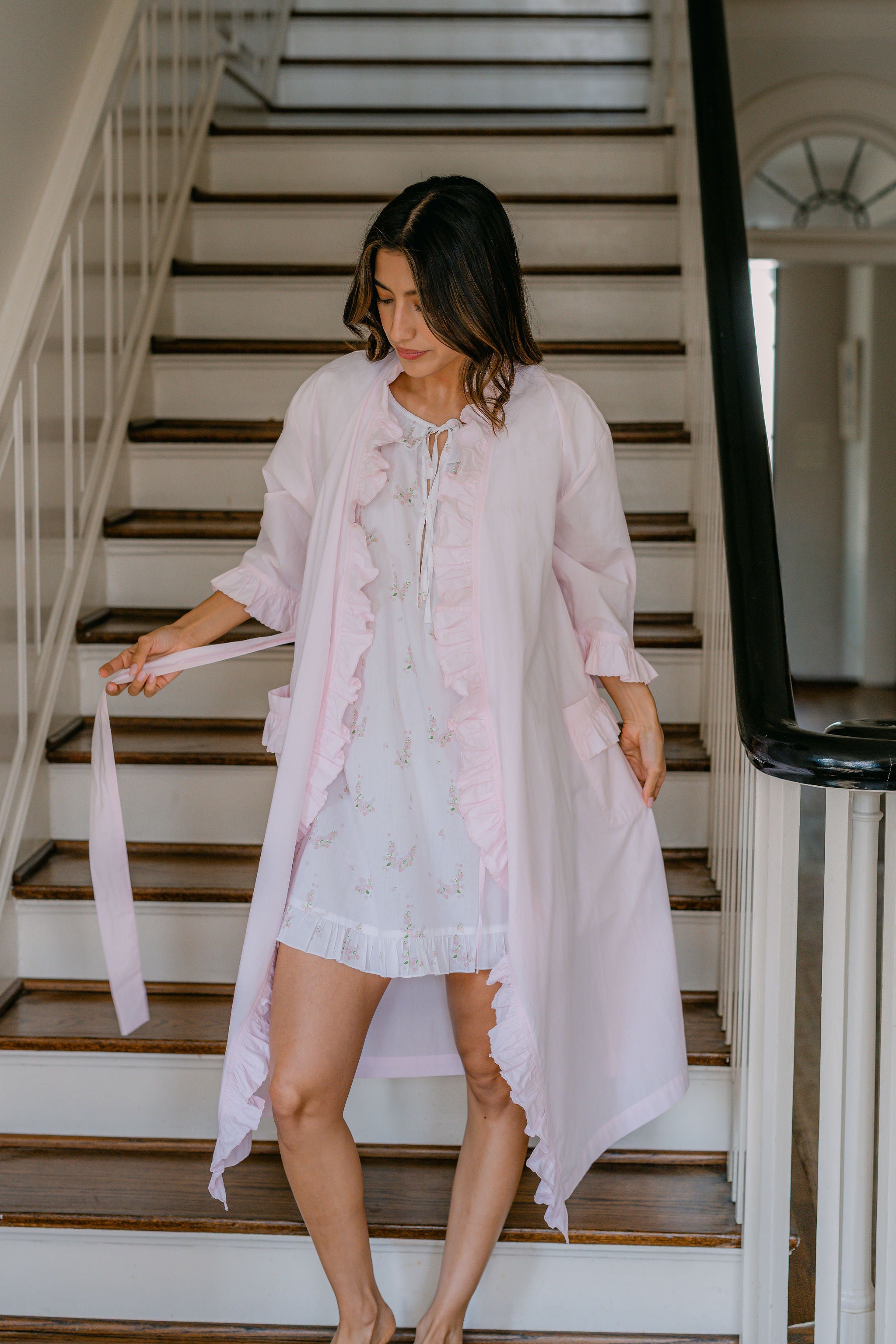 RUFFLE ROBE - Lenora