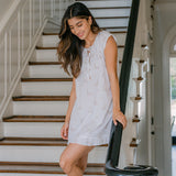 LUCY RUFFLE SHORT NIGHTGOWN - Lenora